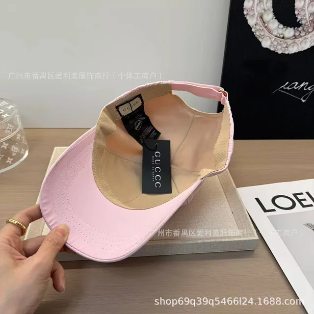 Gucci Hats Plain cotton baseball cap product detail image 25