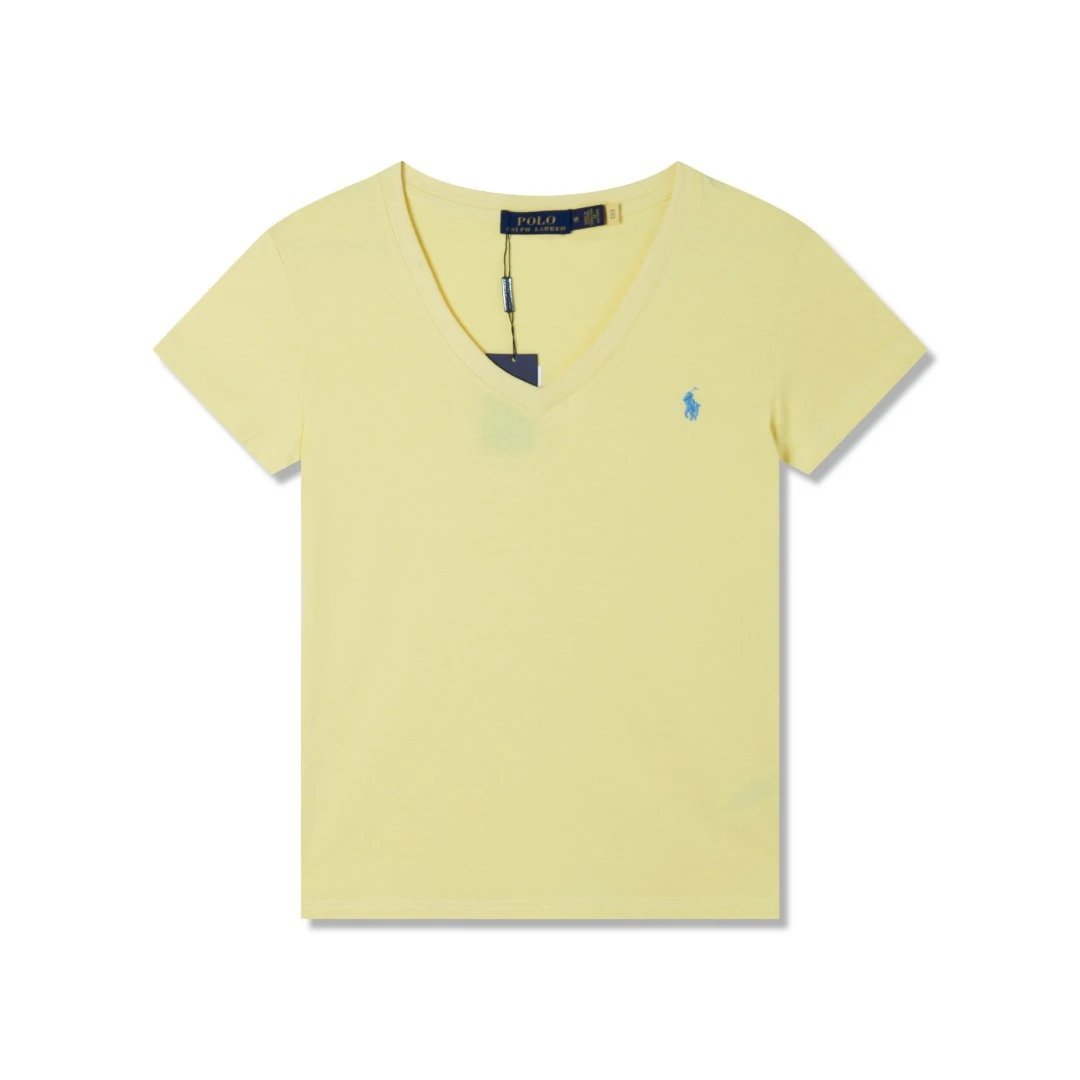 Polo Ralph Lauren V-Neck T-Shirt Navy - 12