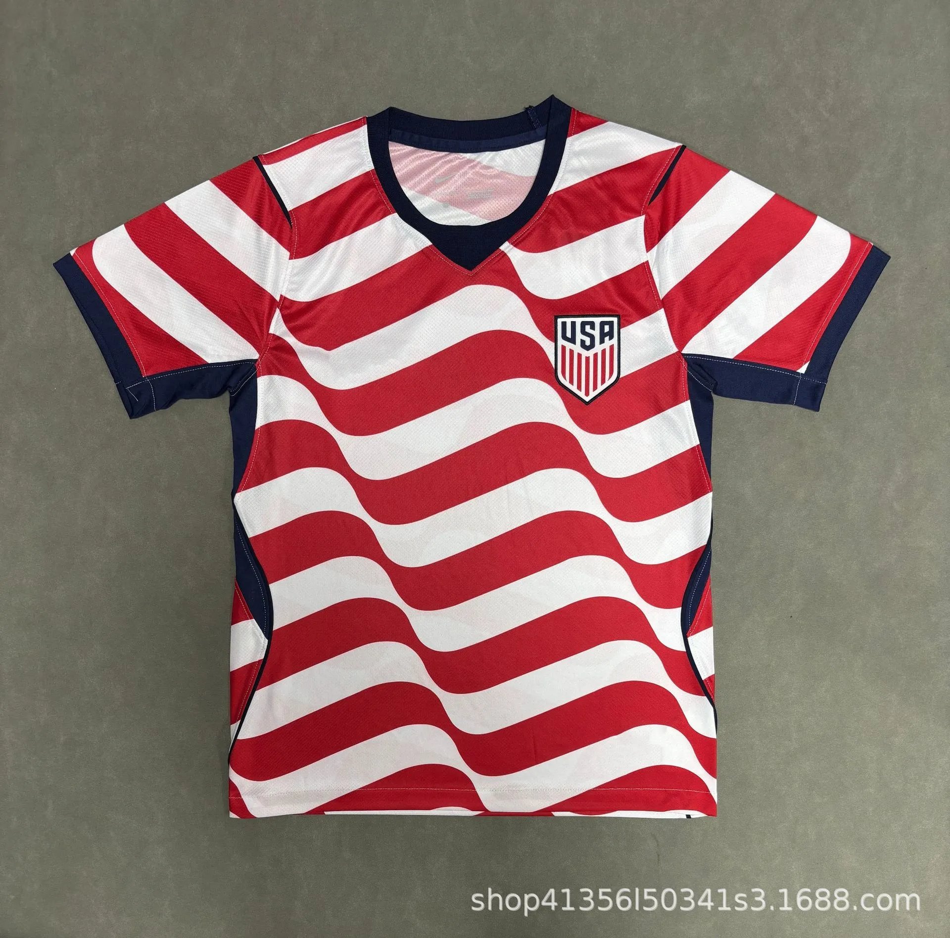 Design Norway National Team Home Jersey Red / Blue Jersey - 21
