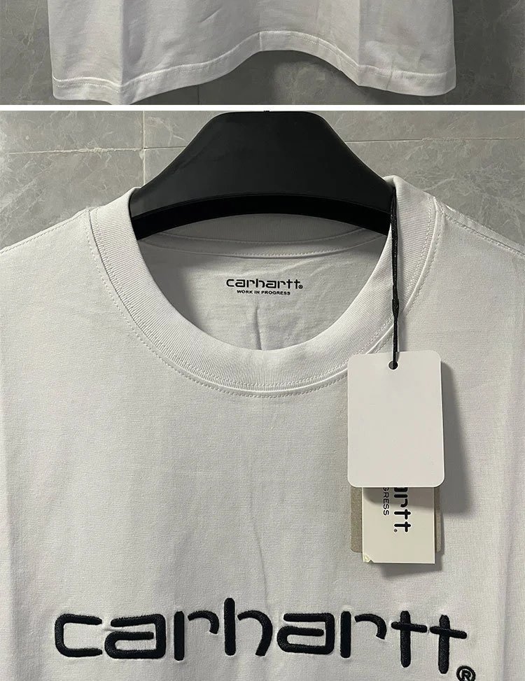 Carhartt Work In Progress Carhartt WIP Classic Polo White Polo Polo Shirt - 9