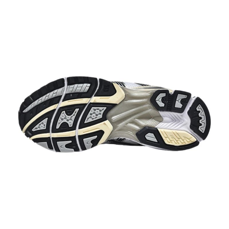 Asics Gel-Kayano Silver Black Running Shoes - 5