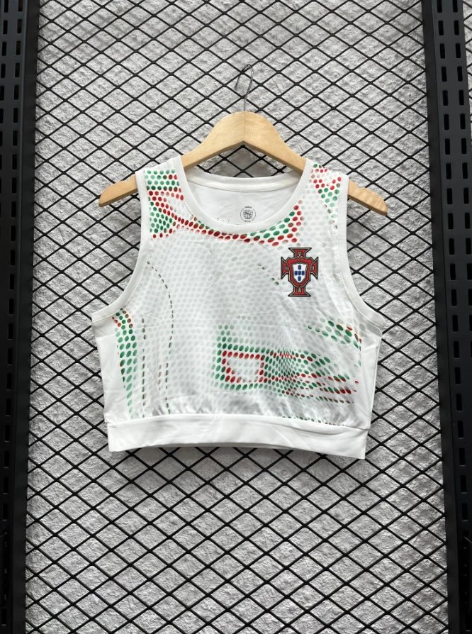 AC Milan Club América x Caliente.mx Crop Top Yellow / Black / Red / Blue Vest-Top Vest Top - 9