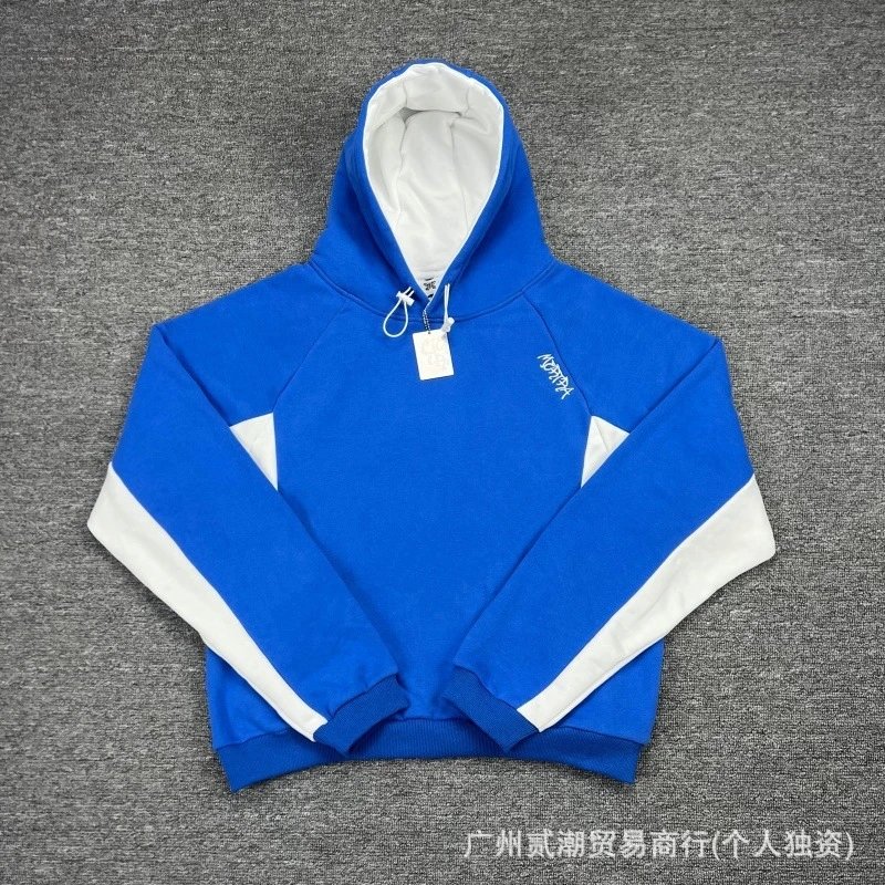 Design Color-Block Hoodie Gray / Black - 16