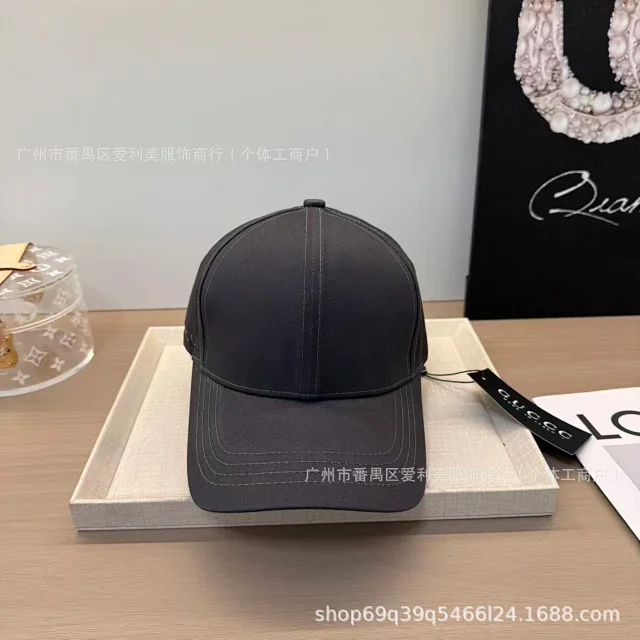 Gucci Hats Plain cotton baseball cap product detail image 6