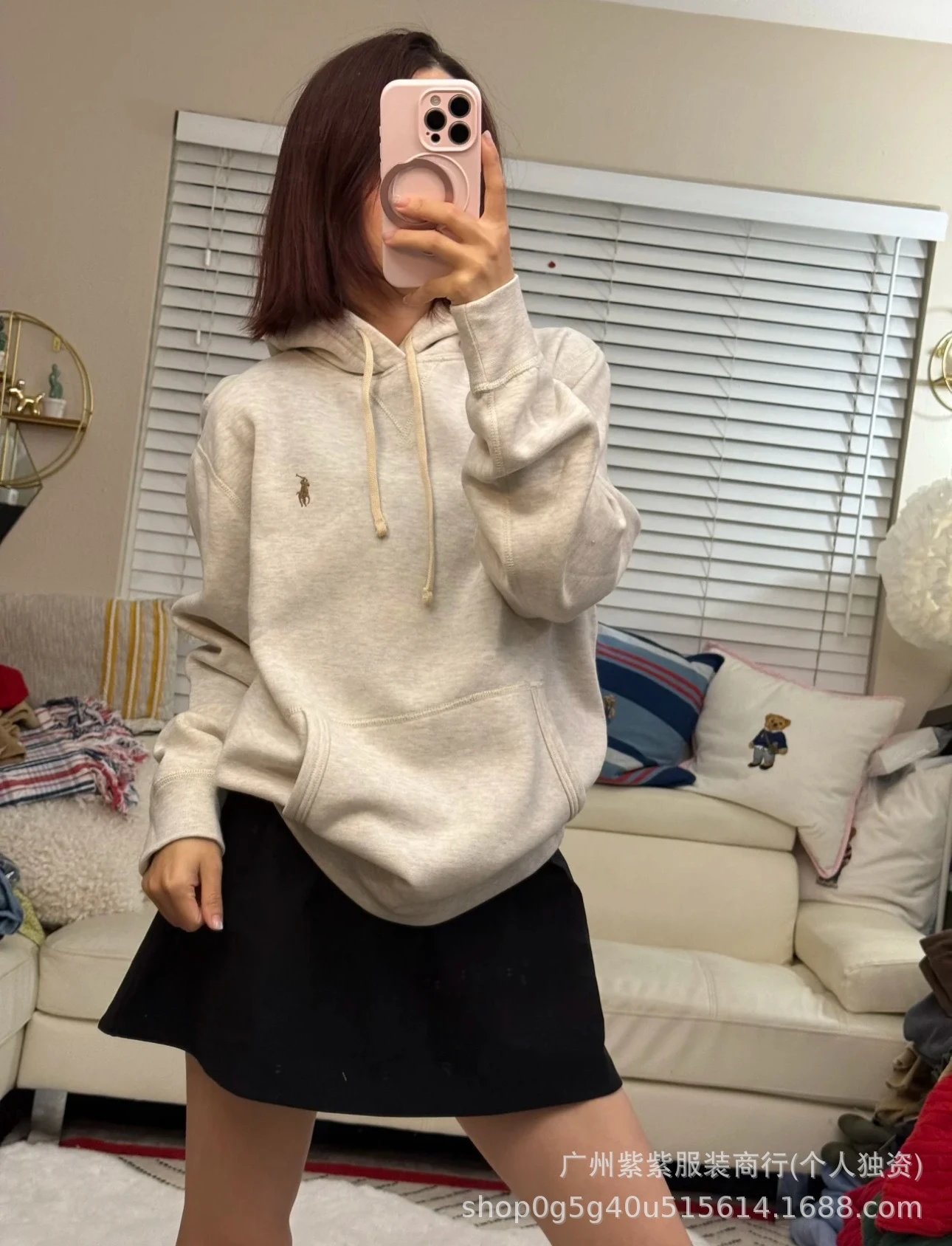 Polo Ralph Lauren Classic Hoodie White - 17