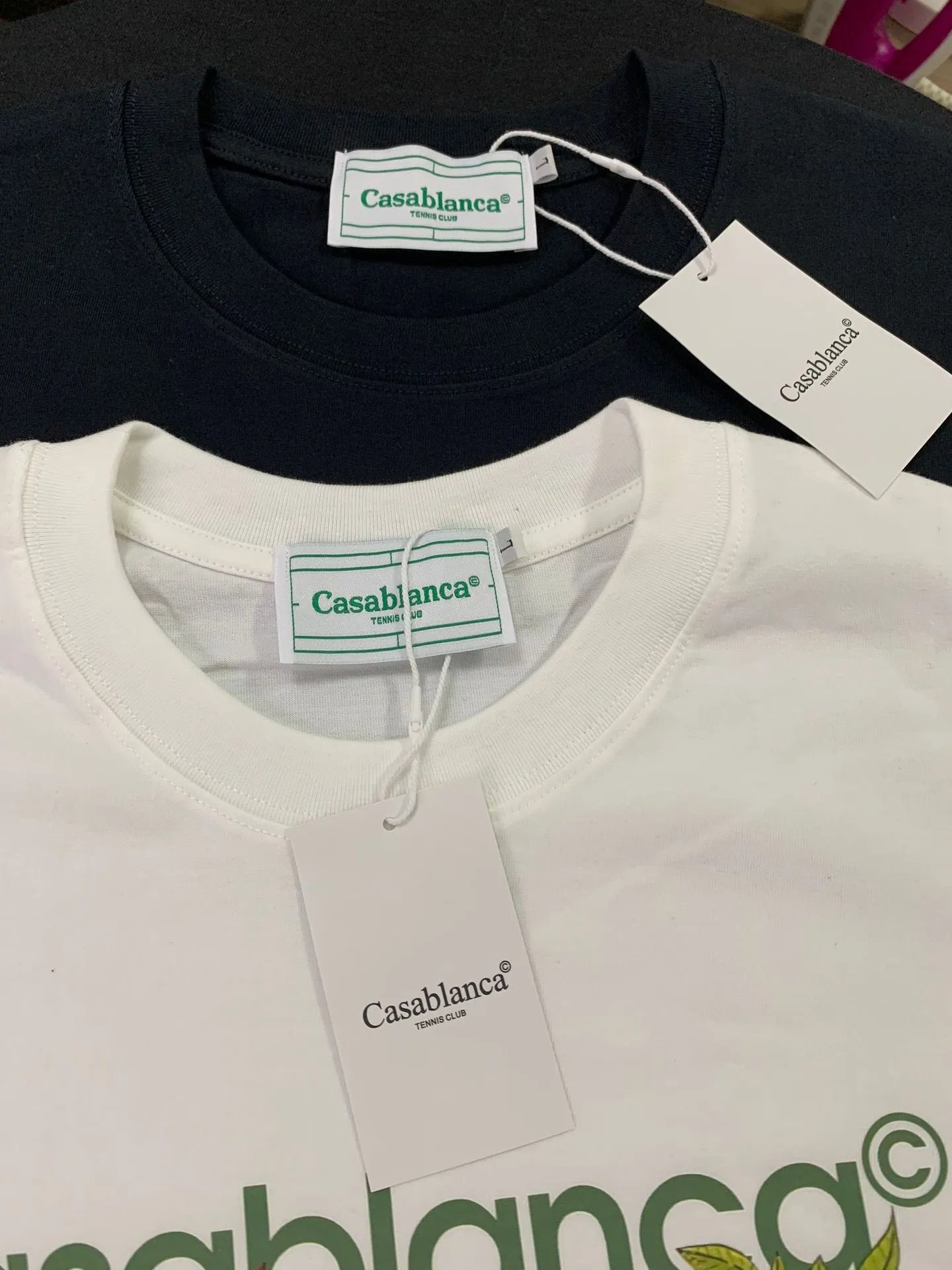 Casablanca Graphic Print Short-Sleeve Shirt Black - 8