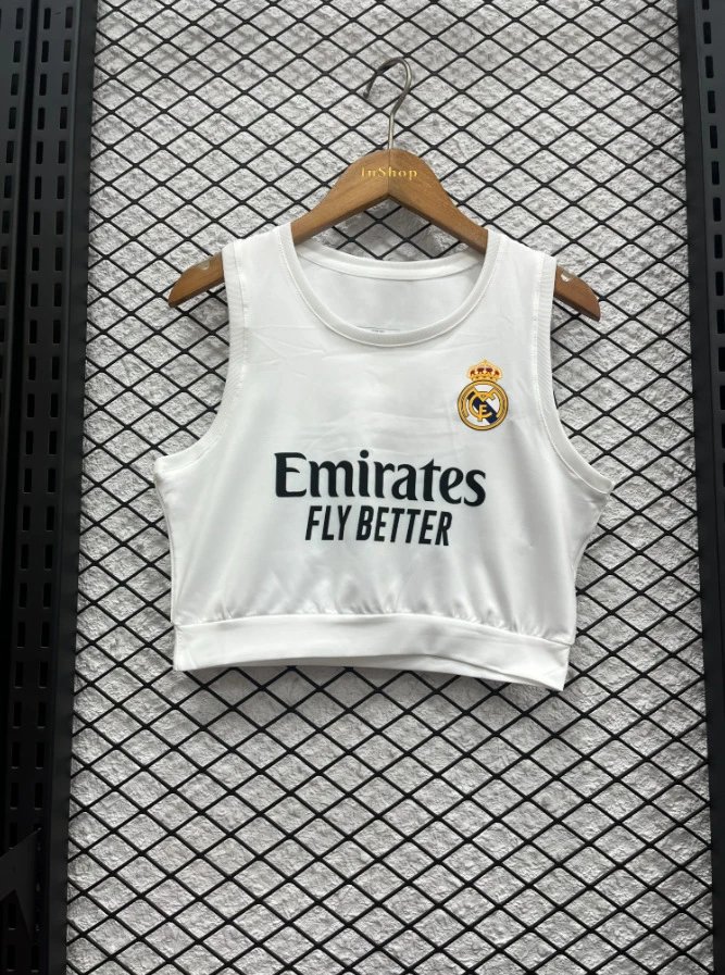AC Milan Club América x Caliente.mx Crop Top Yellow / Black / Red / Blue Vest-Top Vest Top - 4