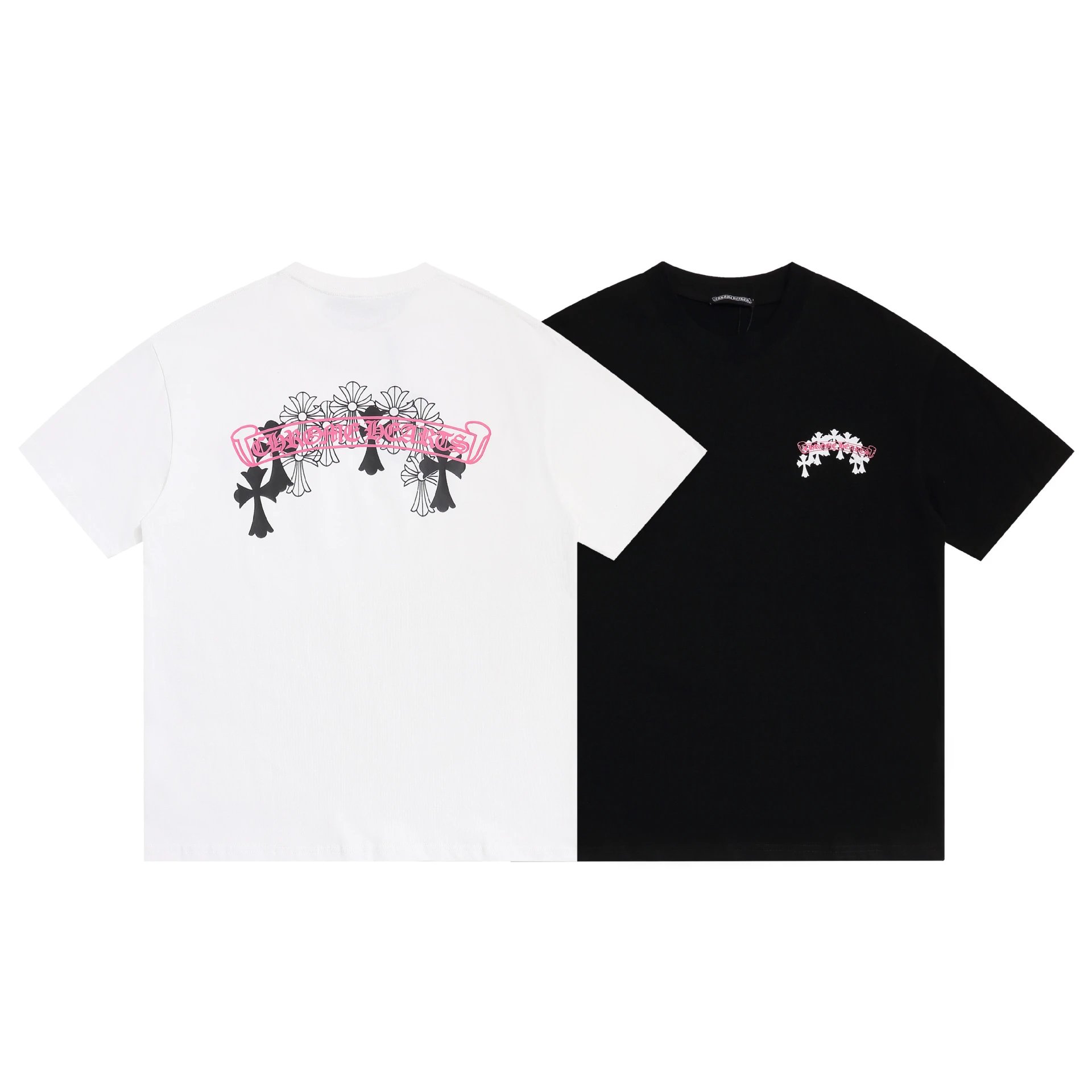 Chrome Hearts T-Shirts Embroidered Cross Graphic image 3