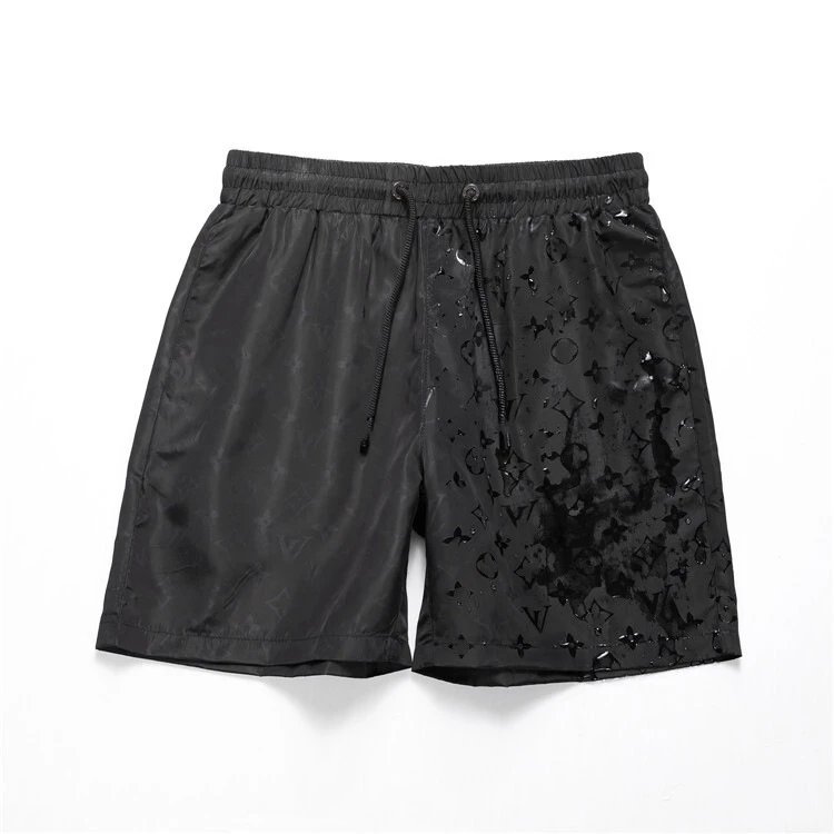 Louis Vuitton Swimwear Water-reactive monogram swim shorts with mesh lining — L3649 black