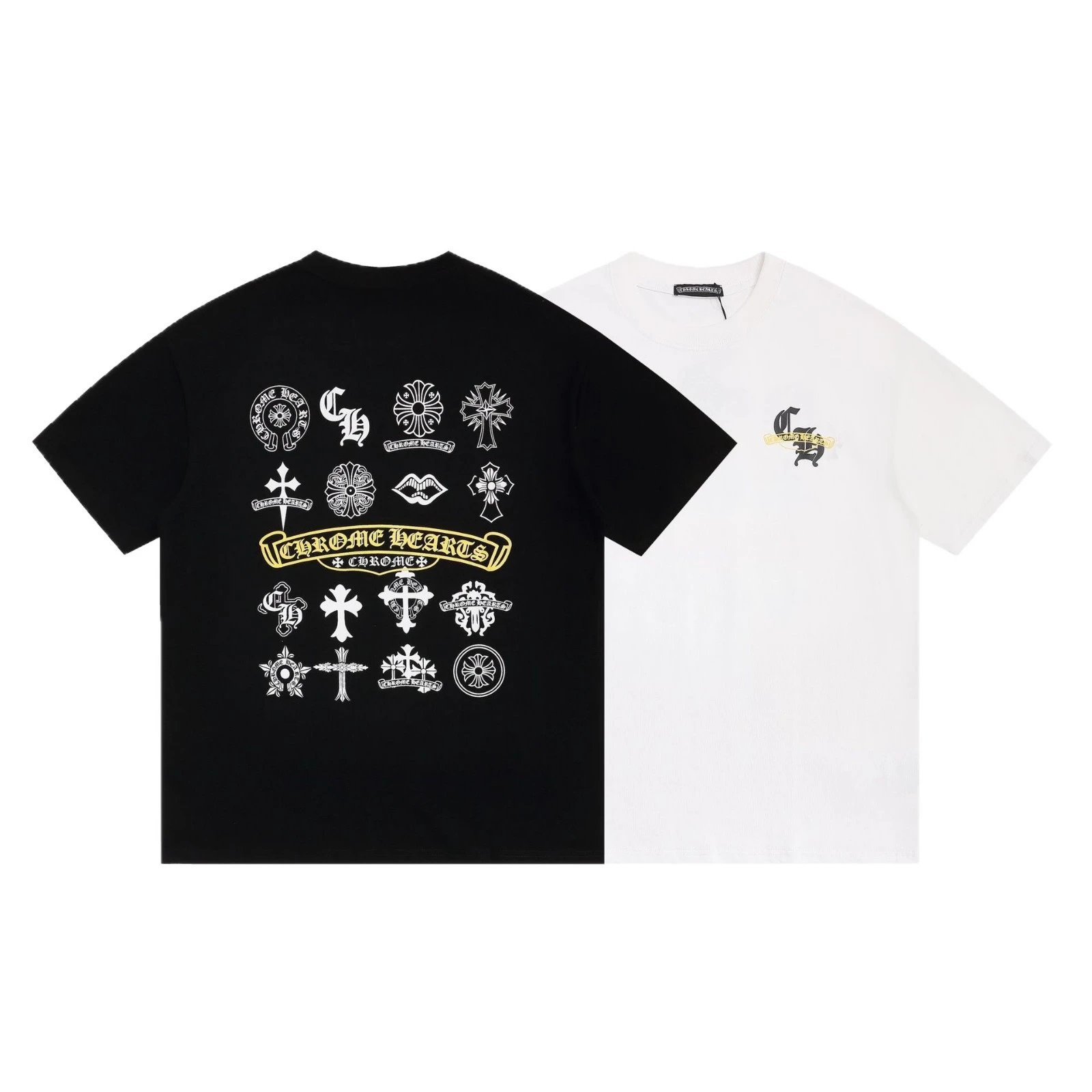 Chrome Hearts T-Shirts Embroidered Cross Graphic image 5