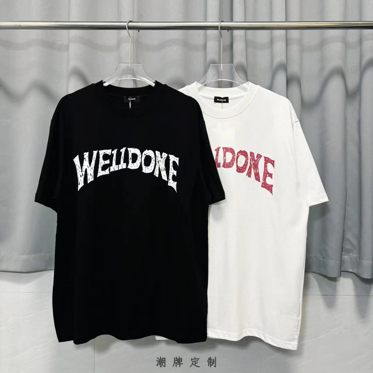 Design WE11DONE 15 06 Graphic Print White T-Shirt T-Shirts - 5
