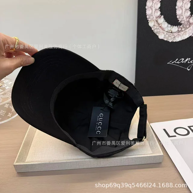 Gucci Hats Plain cotton baseball cap product detail image 16