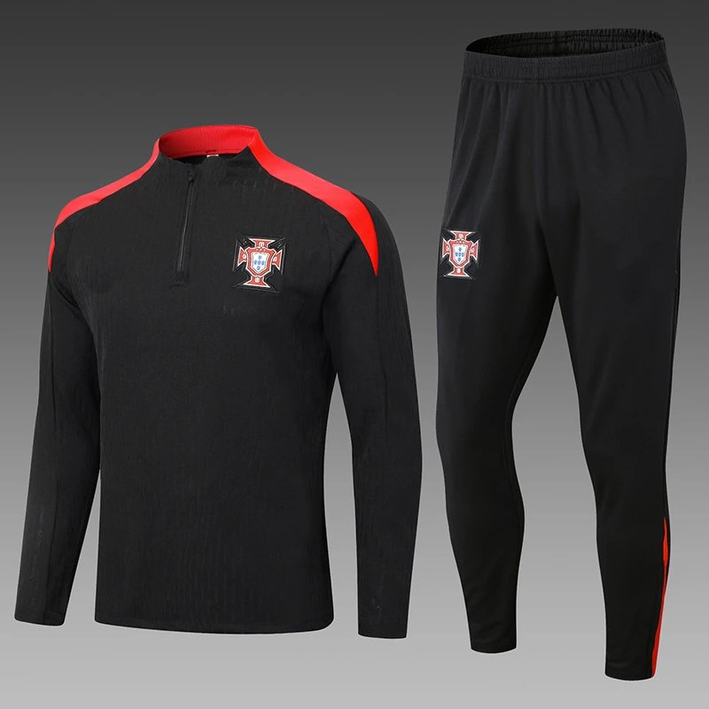 Juventus Training Tracksuit Navy Blue with Orange and Light Blue Accents - 32