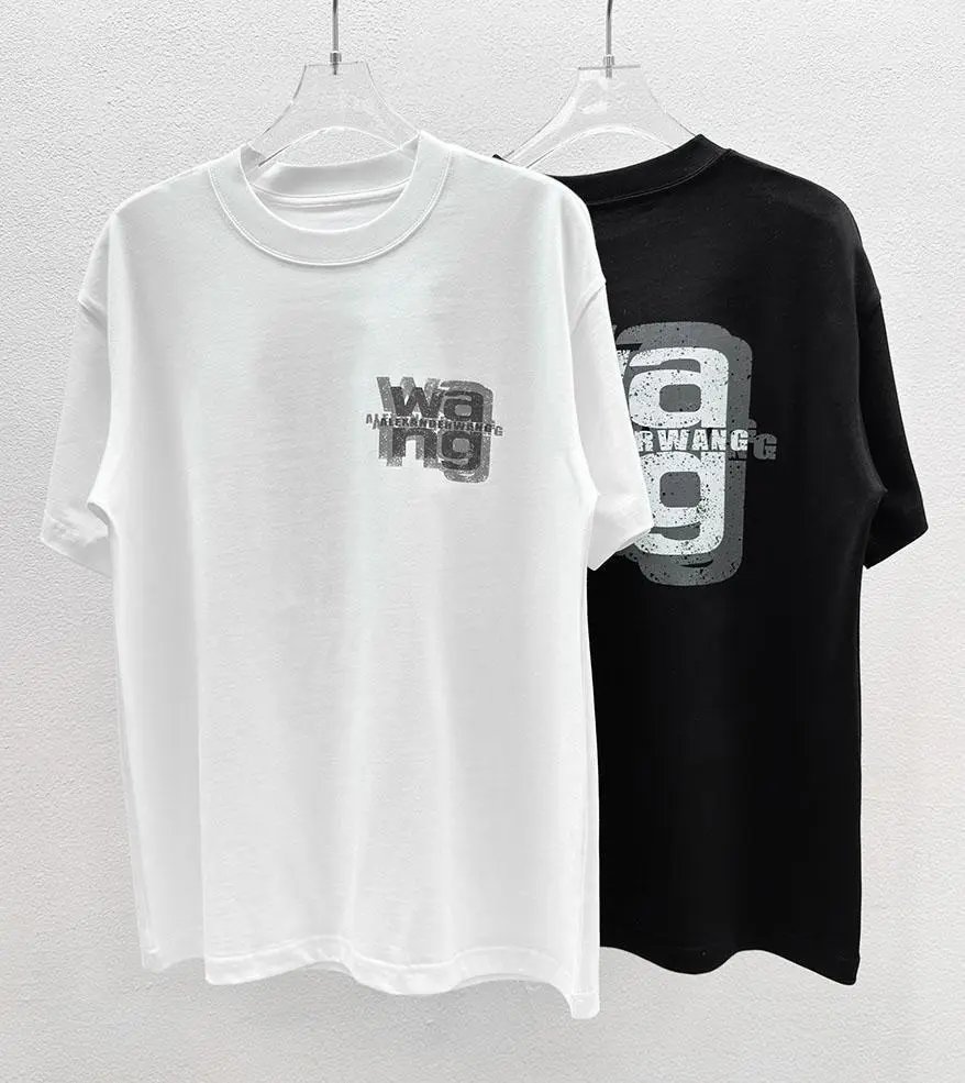 Alexander Wang Logo Neckband T-Shirt Black - 26