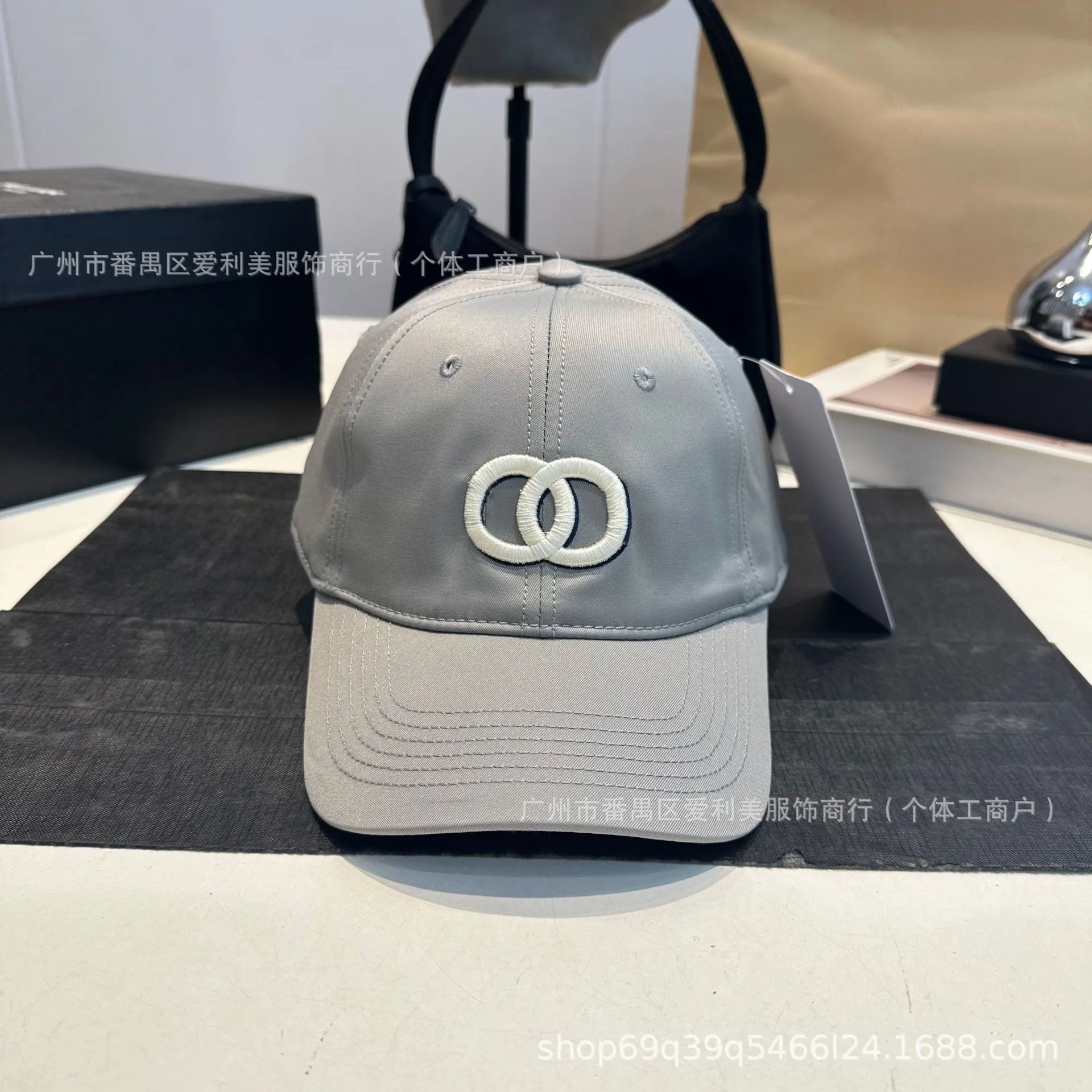 Chanel Hats Embroidered Double-C Baseball Cap image 2