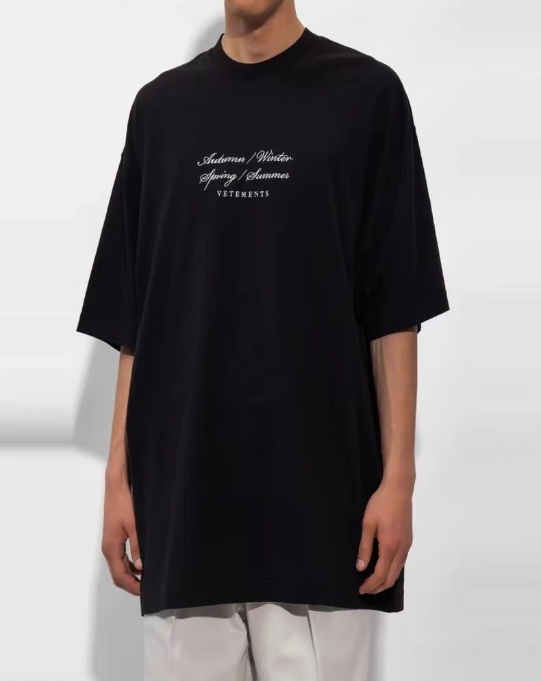 Design Oversized Graphic Print Gray T-Shirt - 21