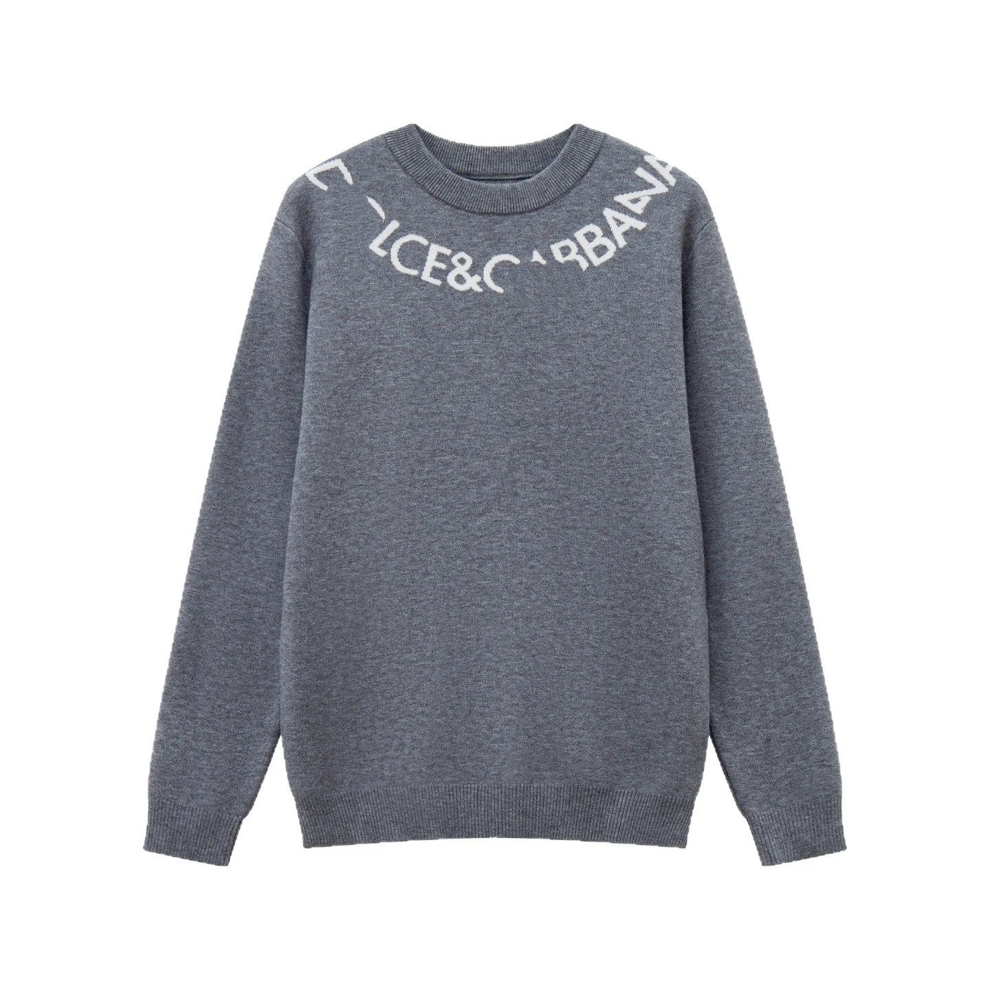 Dolce & Gabbana Knitwear Crewneck logo jacquard sweater image 5