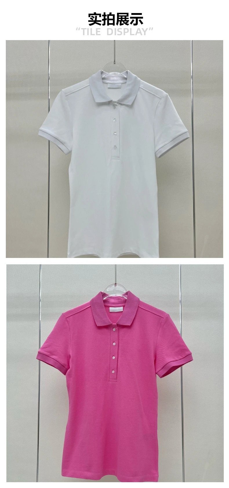 Design Classic Fit Orange Polo Shirt Tops Polo - 8