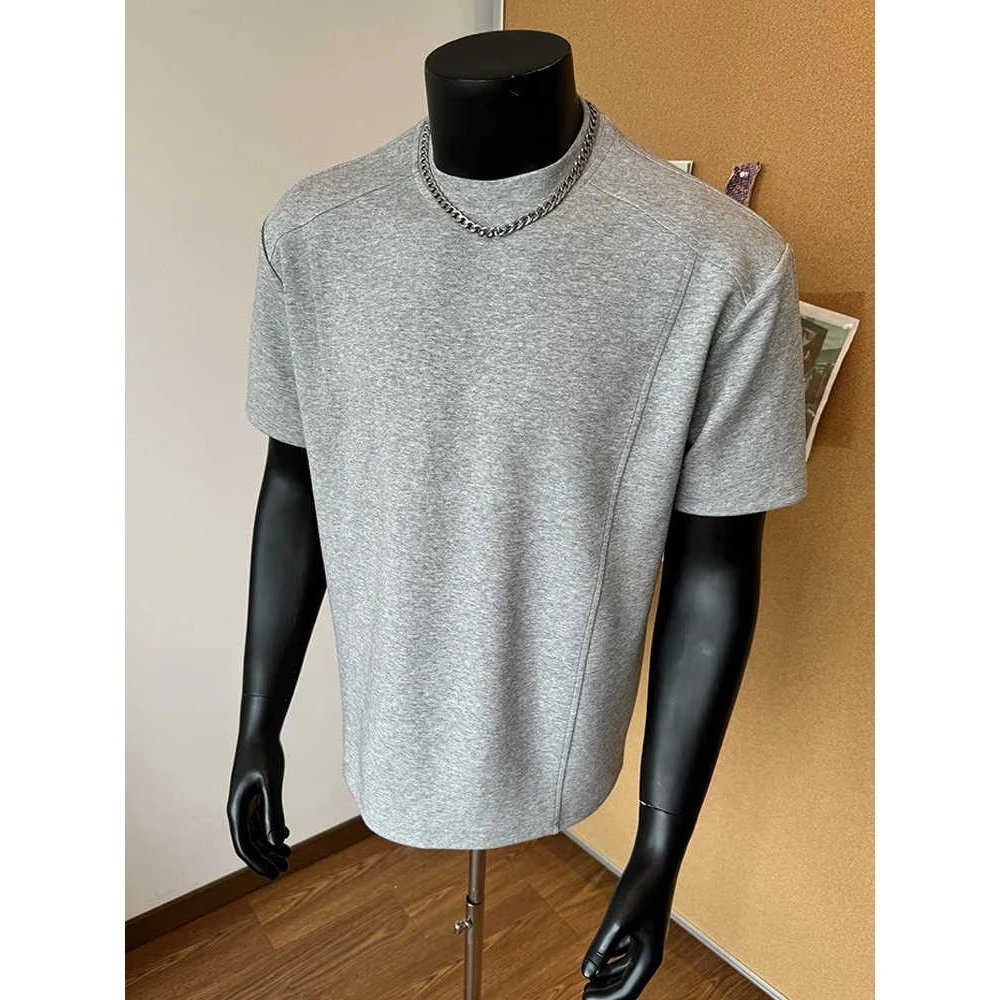 Design Contrast Trim Polo Black Polo Shirt - 29