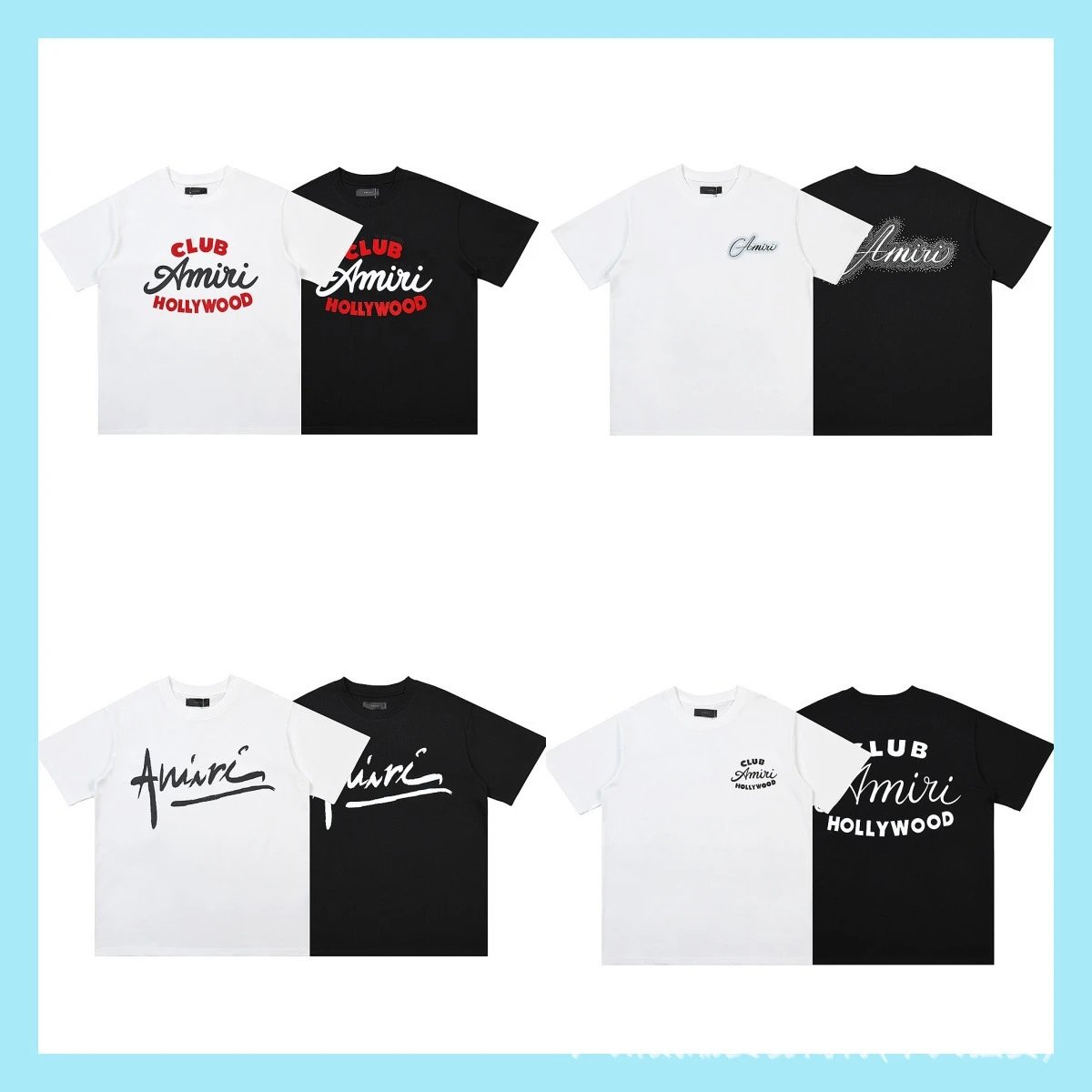 Amiri Club Hollywood White T-Shirt - 2