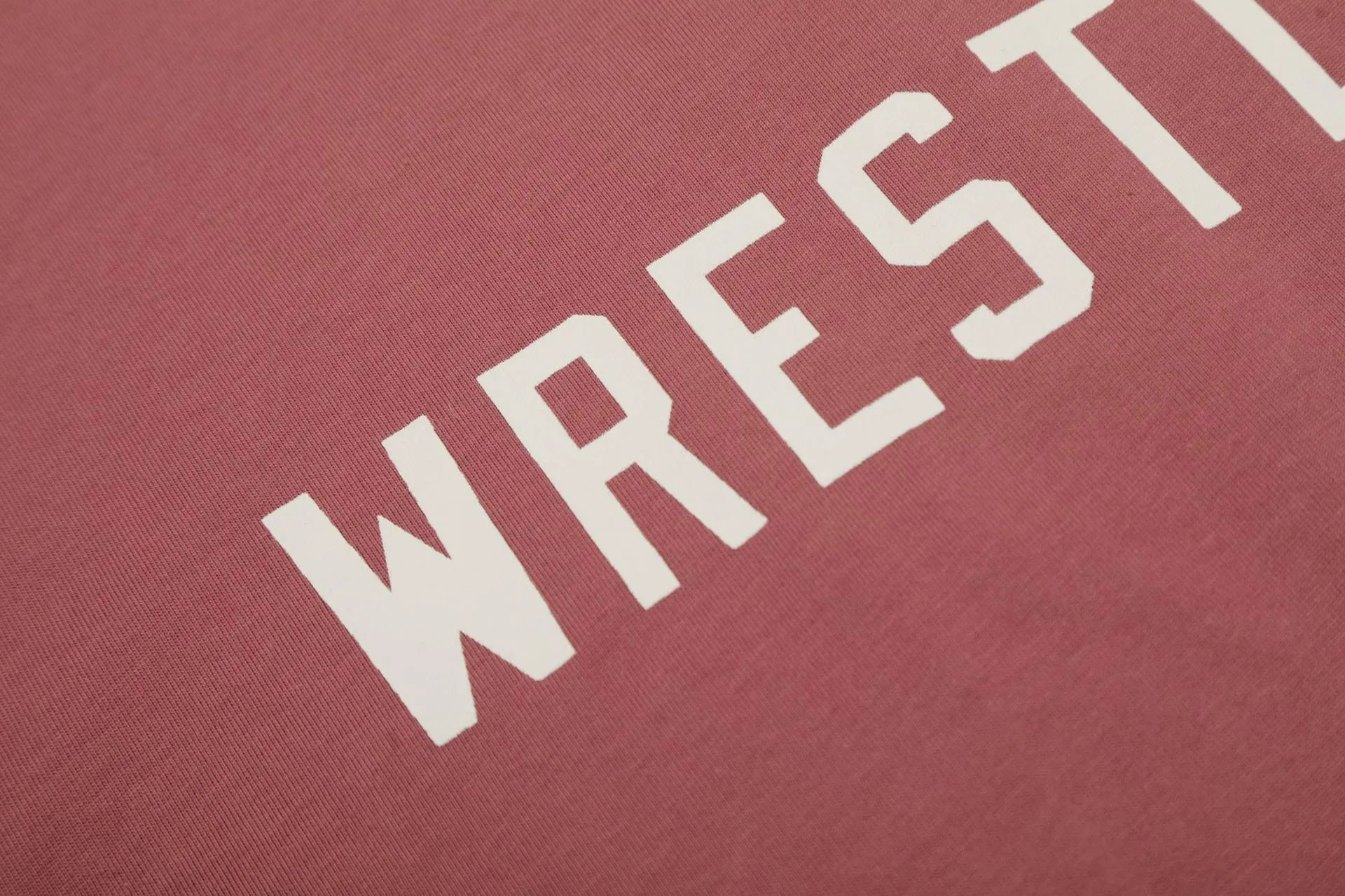 Design Wrestling Bold Print Black T-Shirt - 19