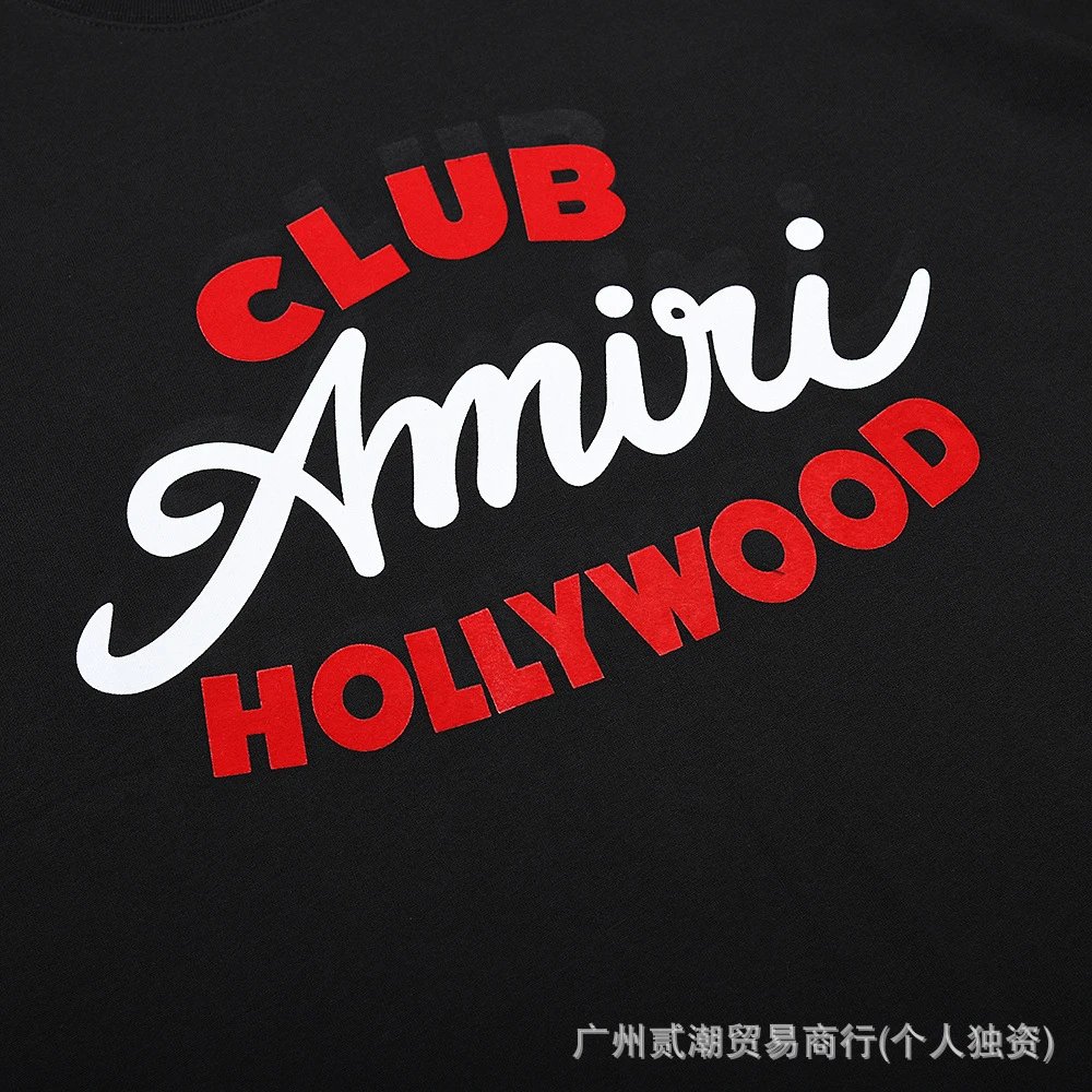 Amiri Club Hollywood White T-Shirt - 9