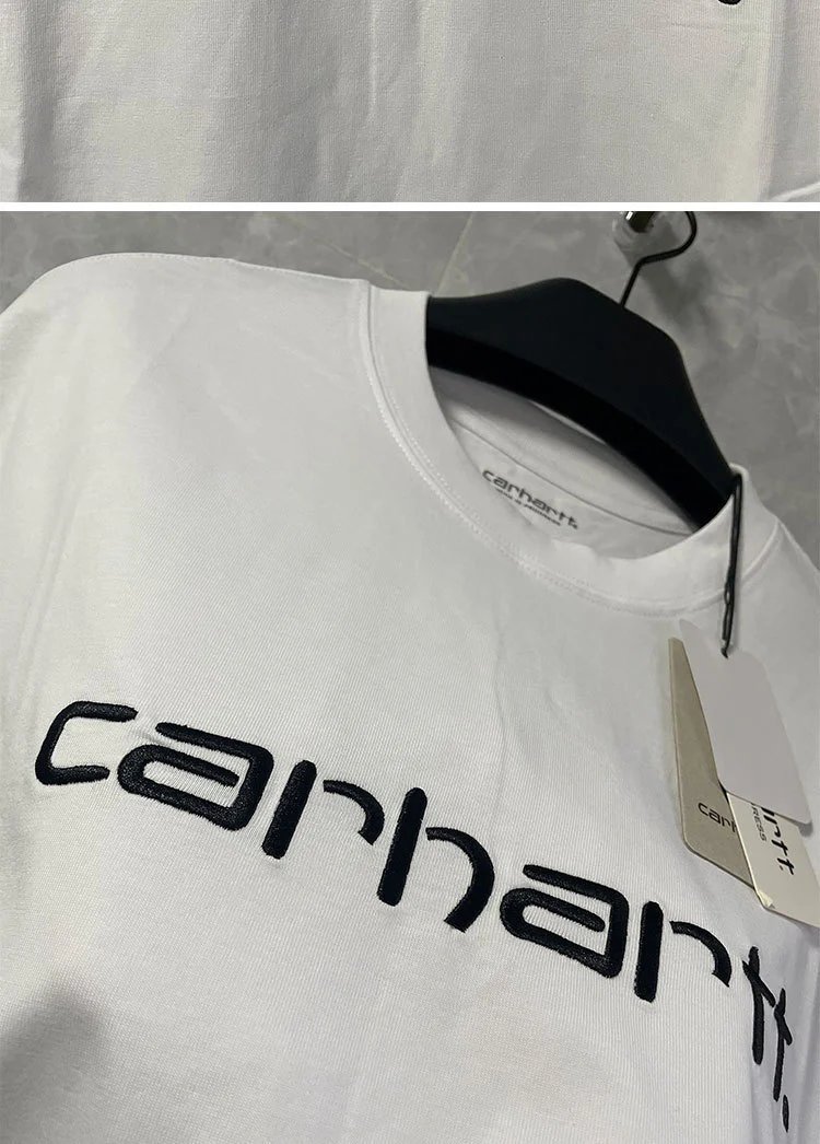 Carhartt Work In Progress Carhartt WIP Classic Polo White Polo Polo Shirt - 10