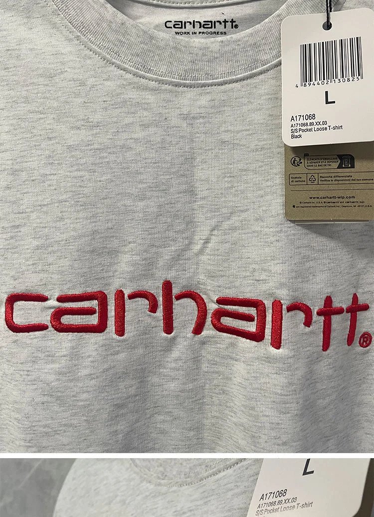 Carhartt Work In Progress Carhartt WIP Classic Polo White Polo Polo Shirt - 15