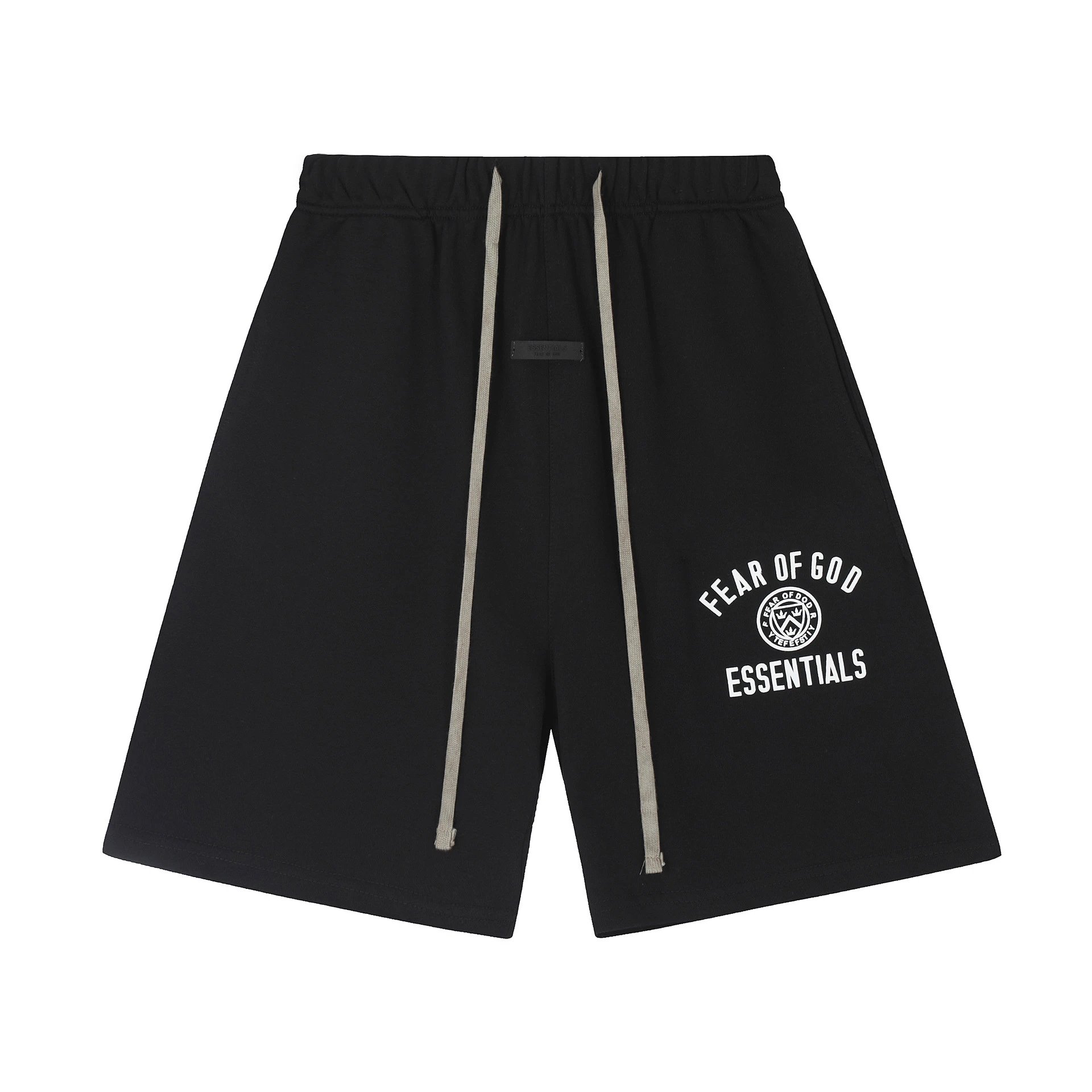 Fear of God Essentials Logo Shorts Burgundy - 4