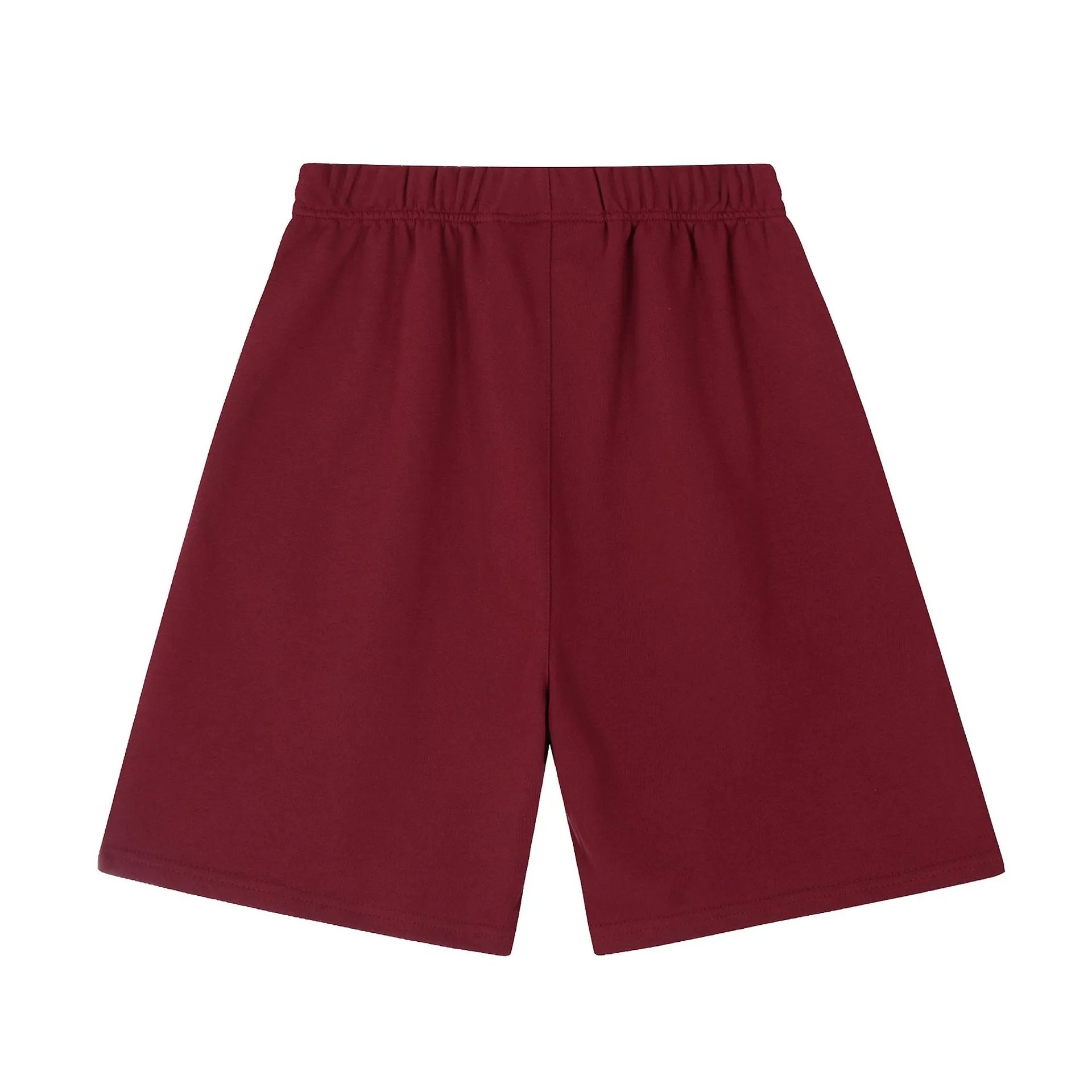 Fear of God Essentials Logo Shorts Burgundy - 6