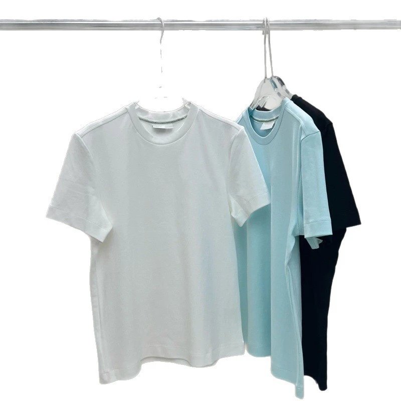 Design Basic Crew Neck White T-Shirt Tops.t Shirts - 6