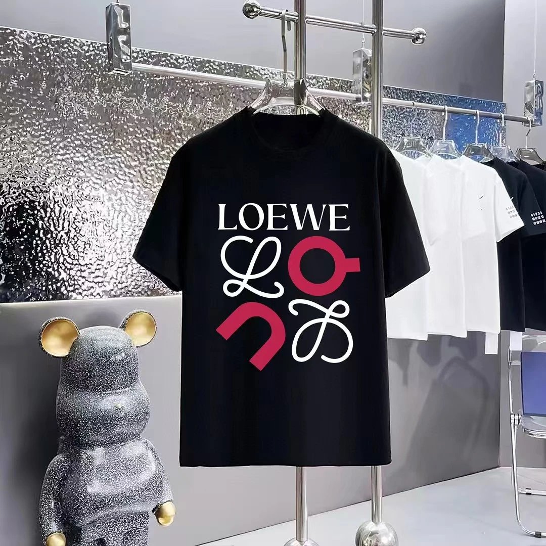Loewe Puzzle Logo Print Black T-Shirt - 22