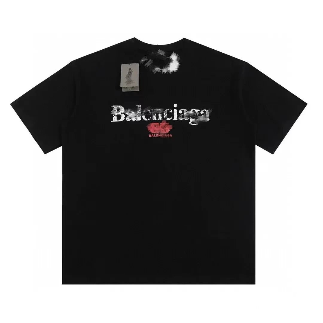 Balenciaga Wifi Heart T-Shirt Black - 4