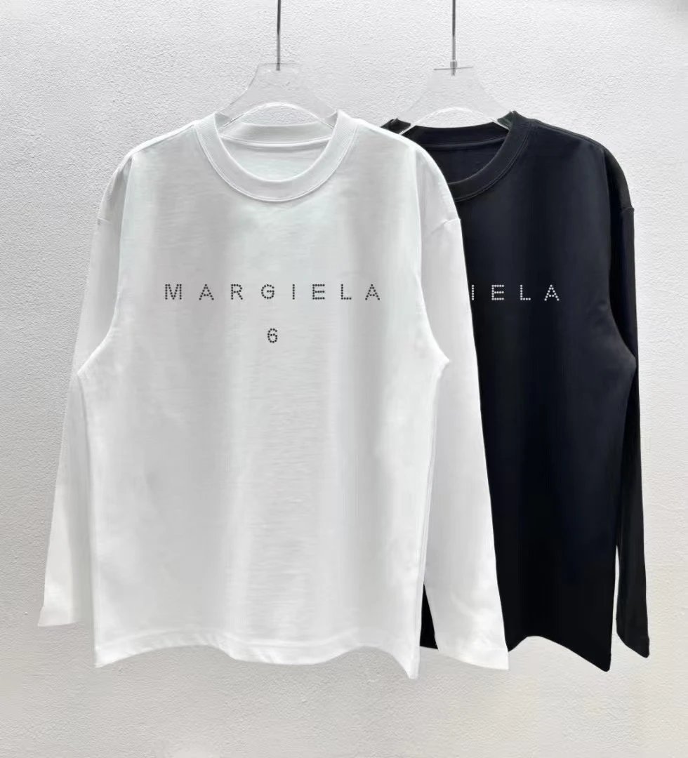 Design Cat Print Long Sleeve T-Shirt White - 3