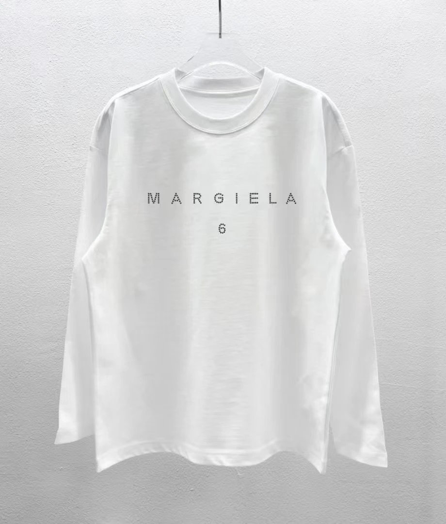 Design Cat Print Long Sleeve T-Shirt White - 4