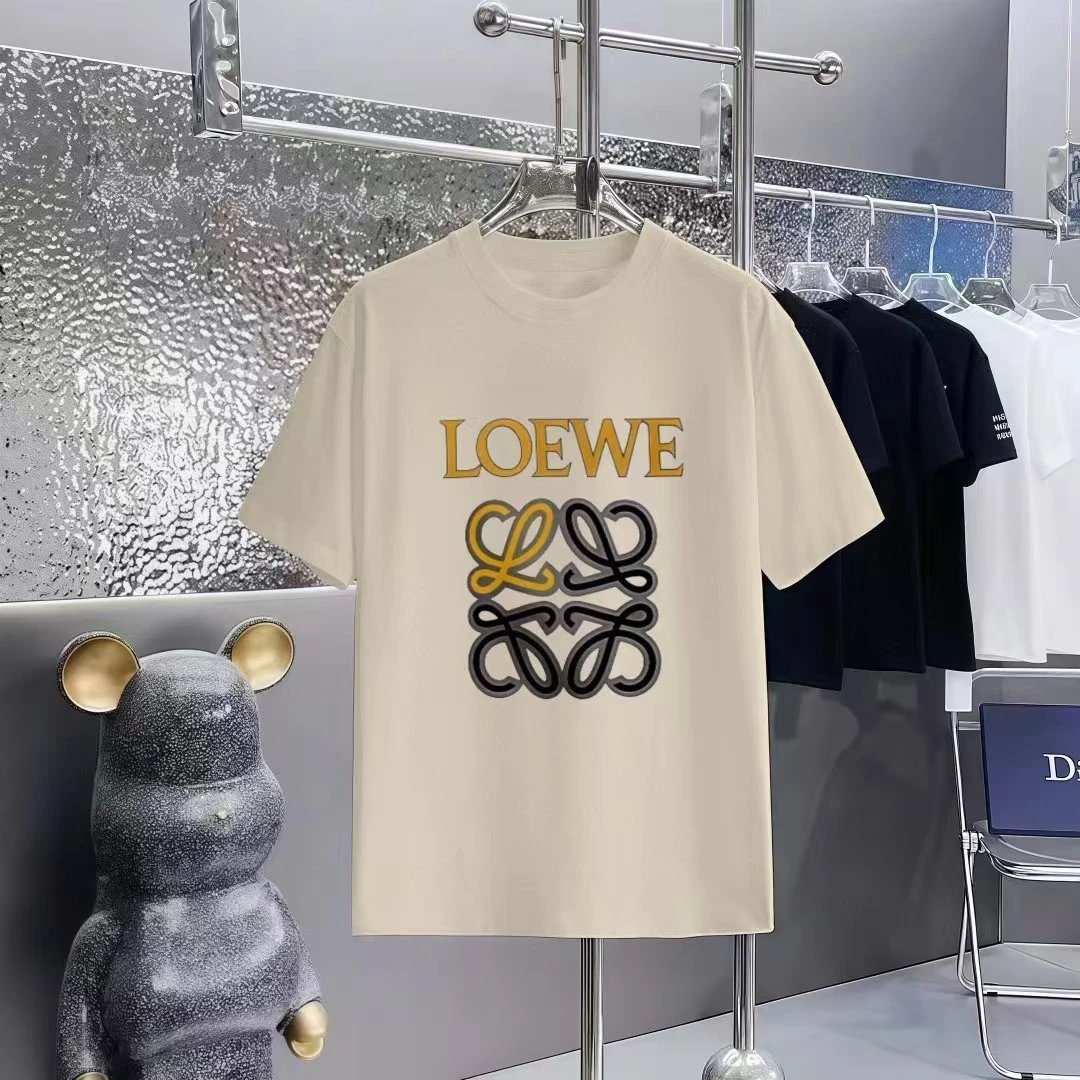 Loewe Puzzle Logo Print Black T-Shirt - 29