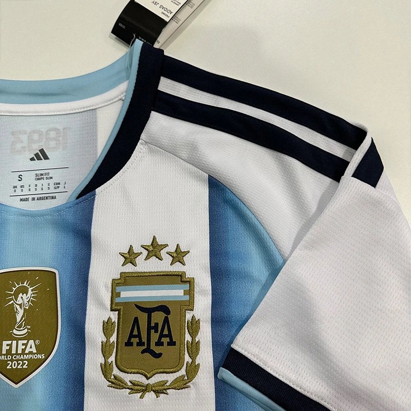 Adidas Argentina National Team Away Jersey Navy Blue - 5