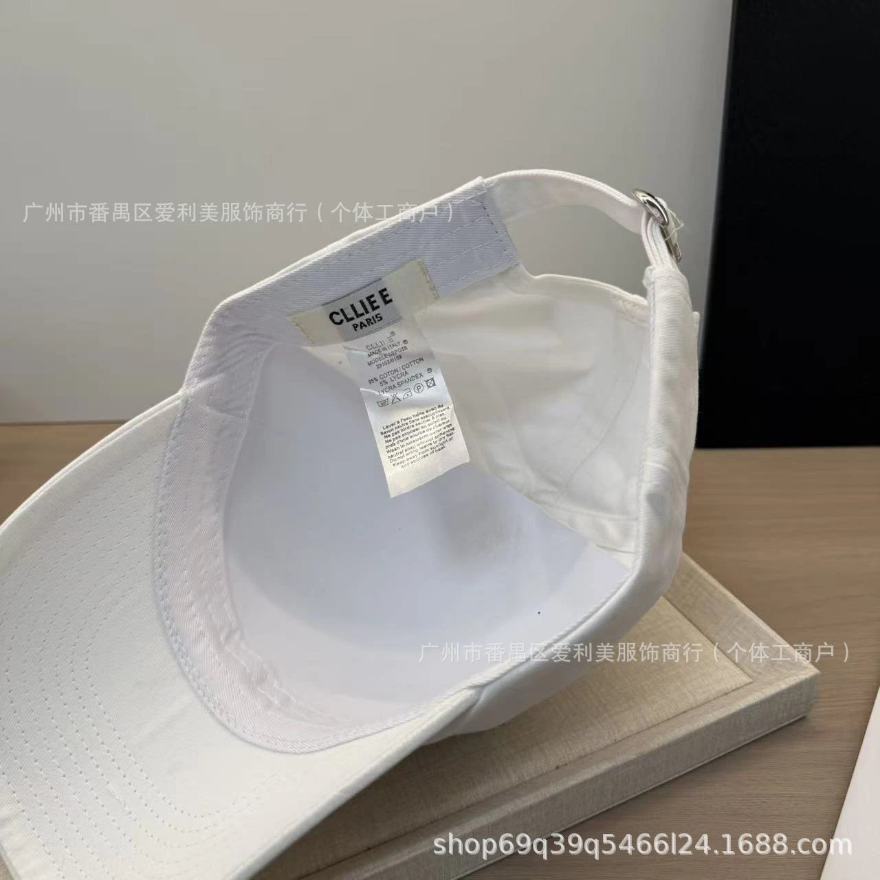 Design CLLIEE Embroidered Horse Carriage Logo Baseball Cap Army Green Baseball Cap - 5