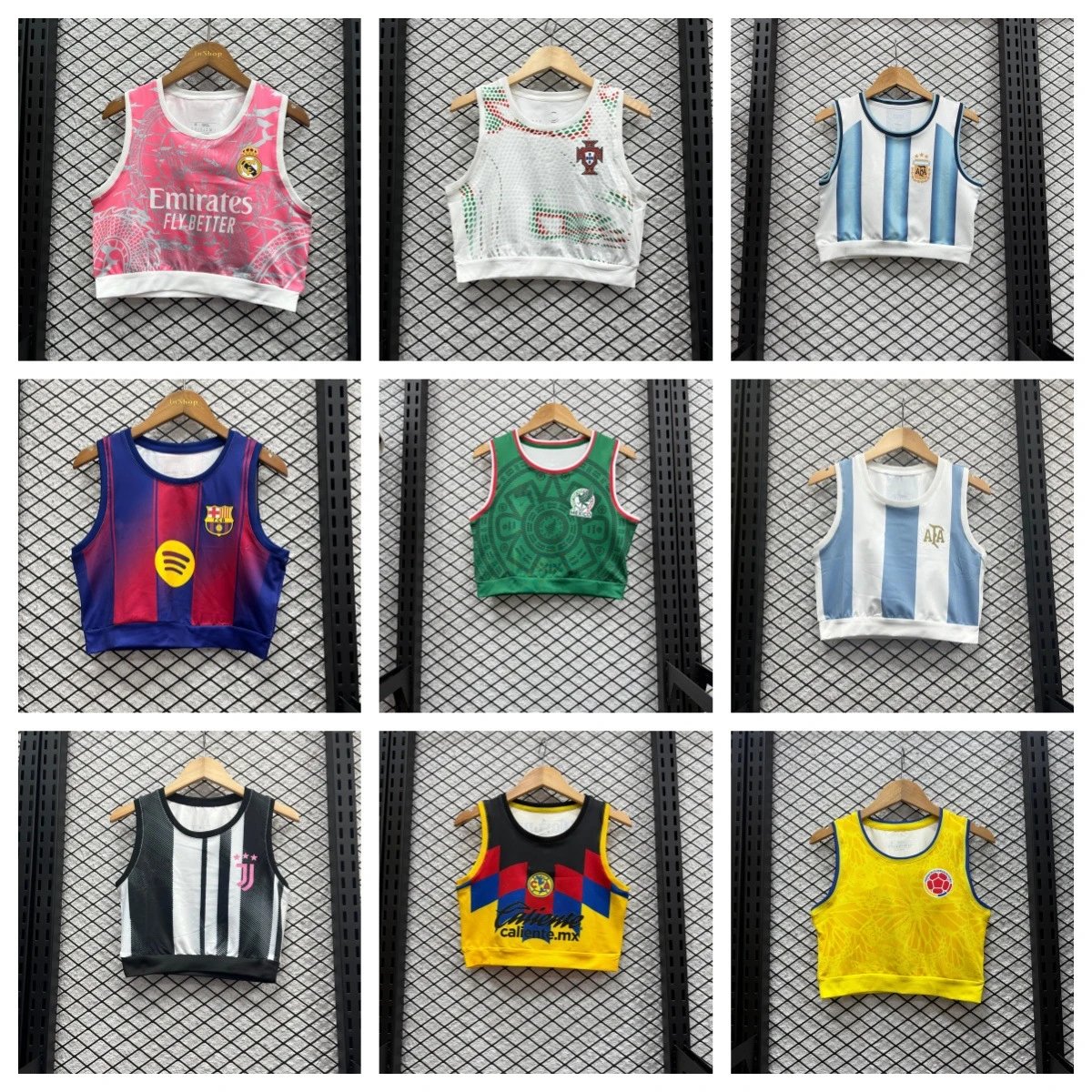Kappa Cropped Tank Top with Black Diagonal Stripe and Red Cross Logo White Vest Top - 5