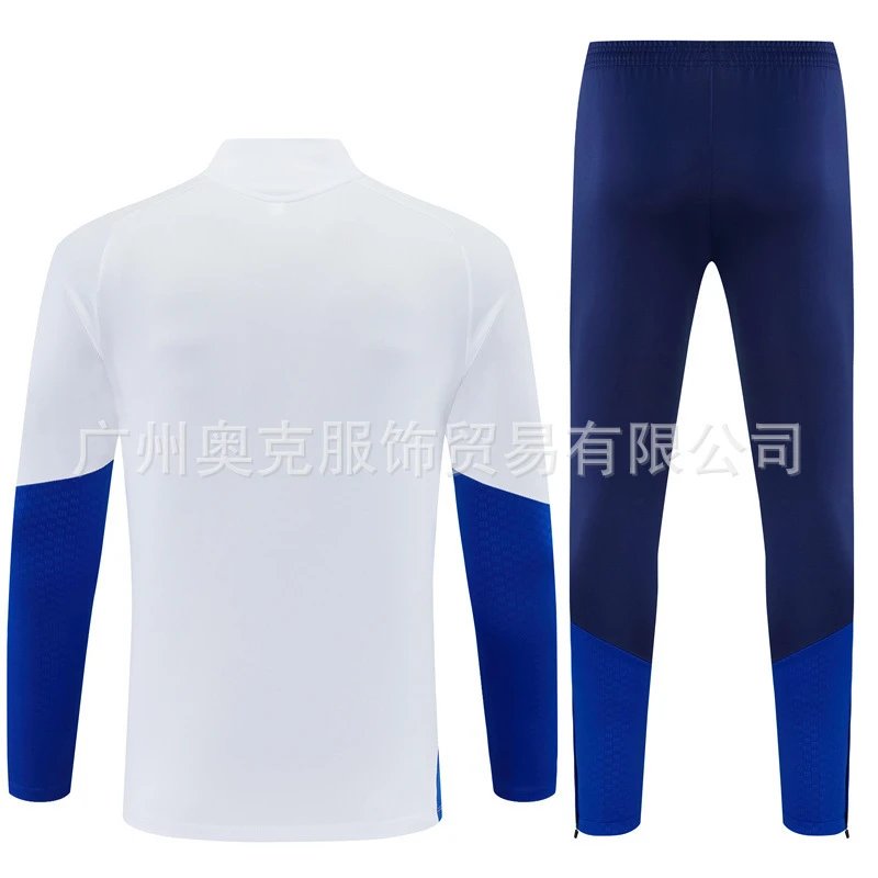 Adidas Colombia National Team Training Set Navy Blue Yellow Red Tracksuit - 4