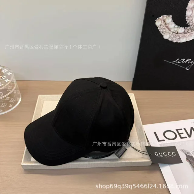Gucci Hats Plain cotton baseball cap product detail image 18