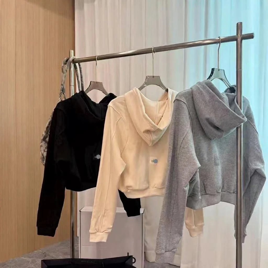 Cropped Hoodie Black