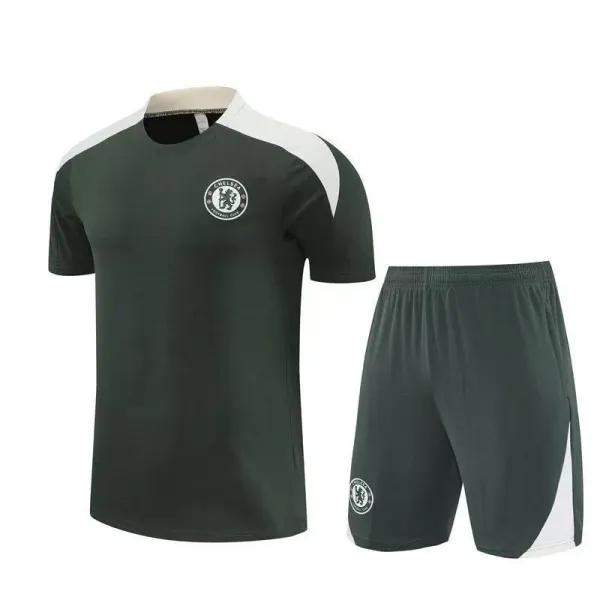 Chelsea FC Training Set Dark Green / White Activewear - 1