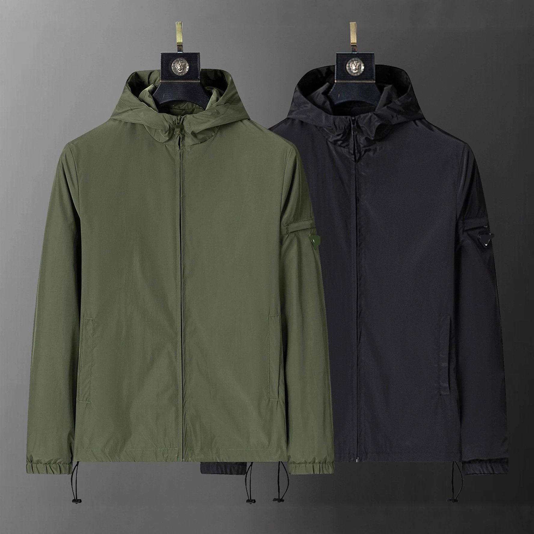 Unbranded Hooded and zip-front jacket variants image 2