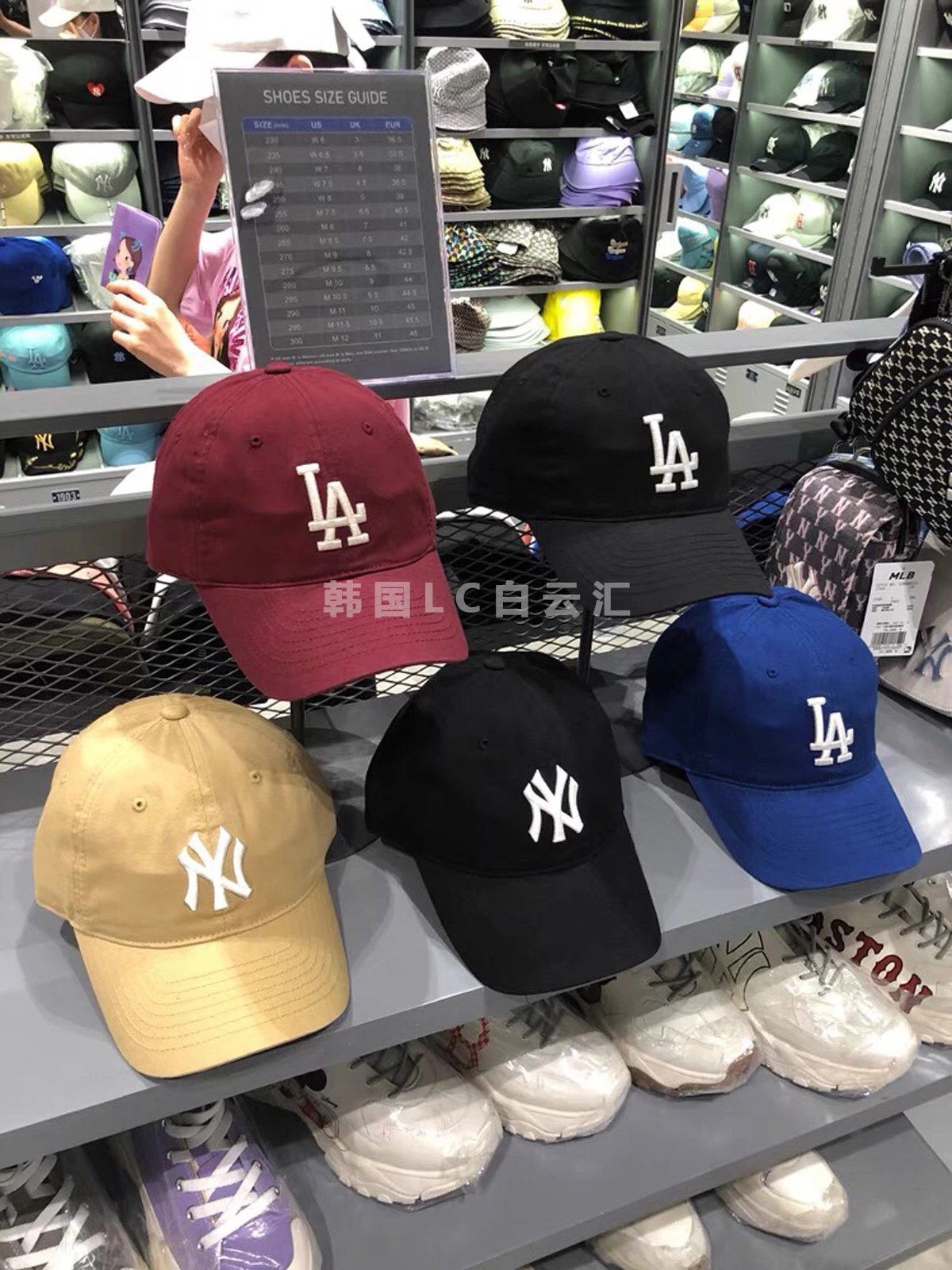 MLB Los Angeles Dodgers Pink Baseball Cap Hats Baseball Cap - 5