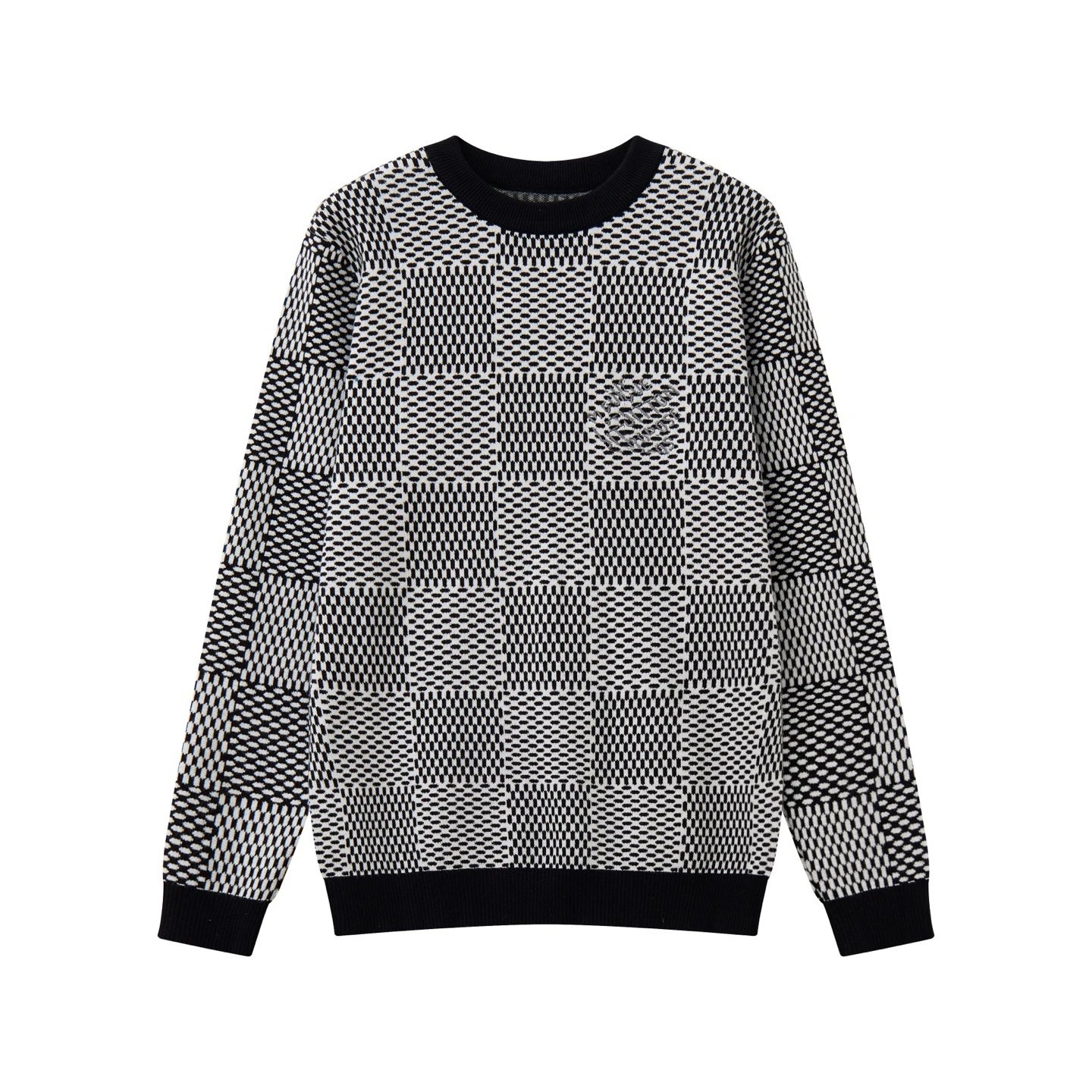 Dolce & Gabbana Knitwear Crewneck logo jacquard sweater — 13