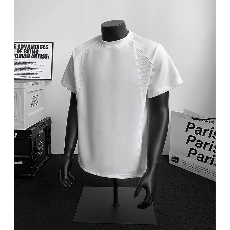 Design Contrast Trim Polo Black Polo Shirt - 16