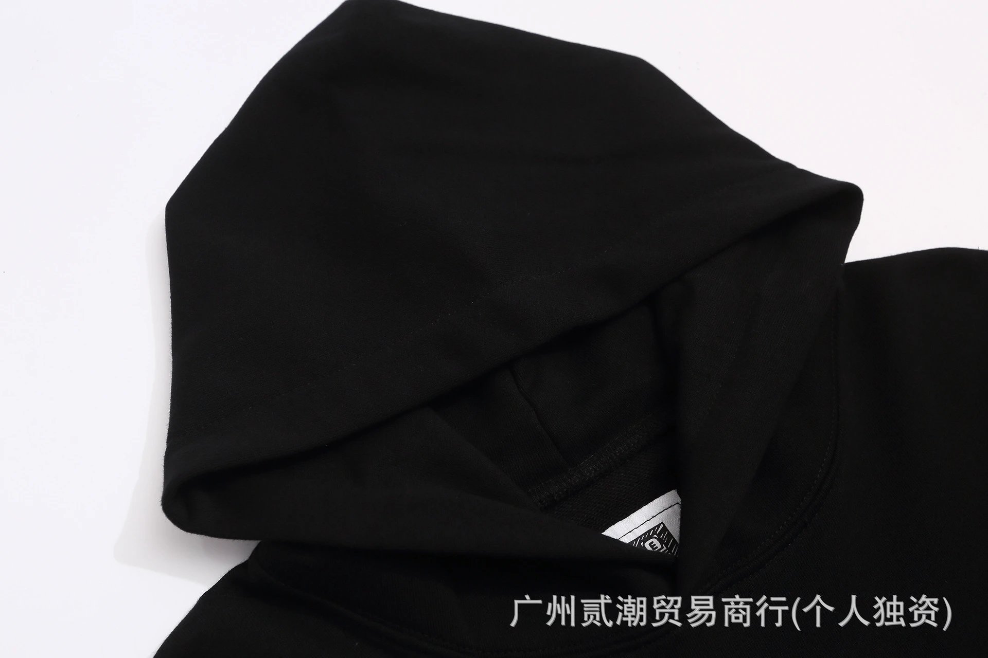 Design Cavempt Script Logo Black Hoodie - 6