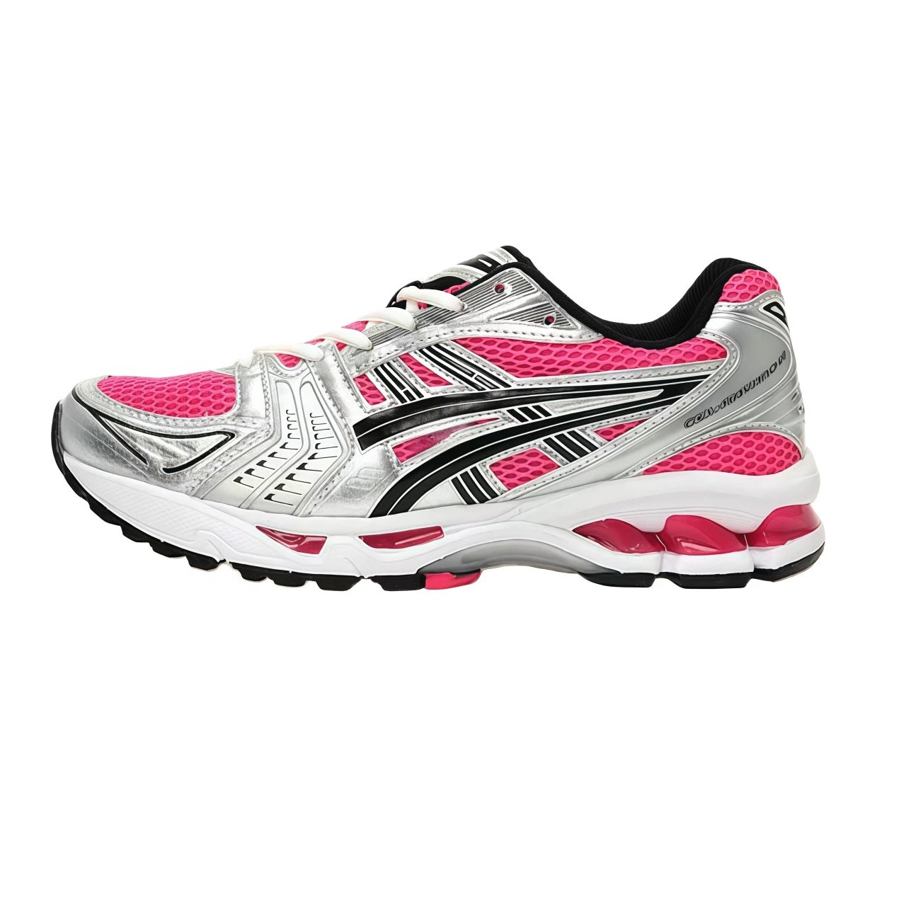 ASICS Sneakers GEL-KAYANO 14 — Pink, black, and silver
