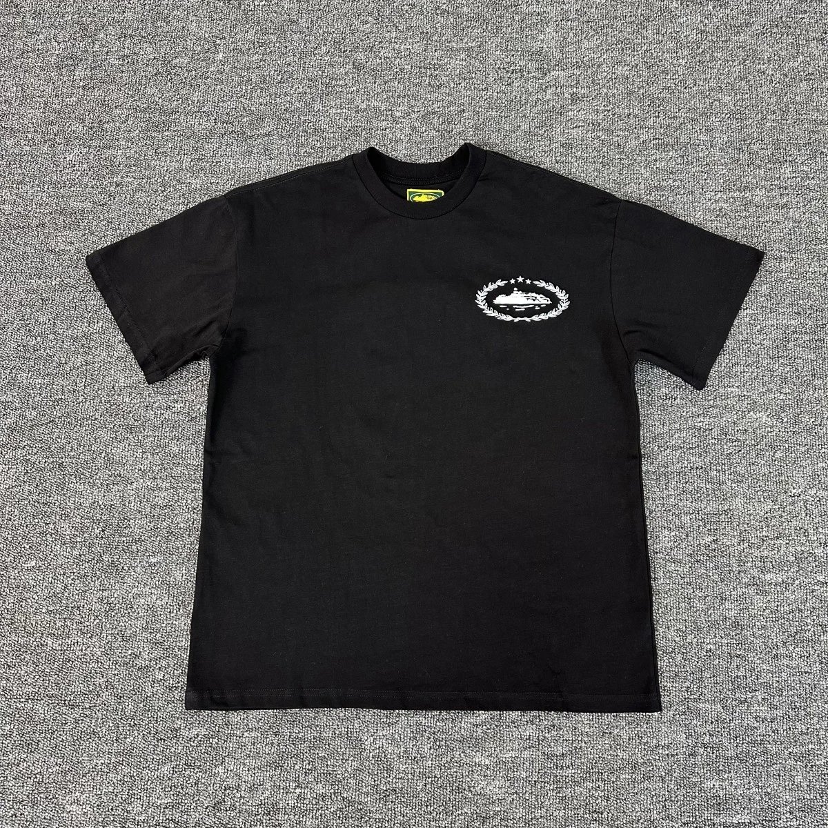 Corteiz Bold Logo Yellow T-Shirt - 4
